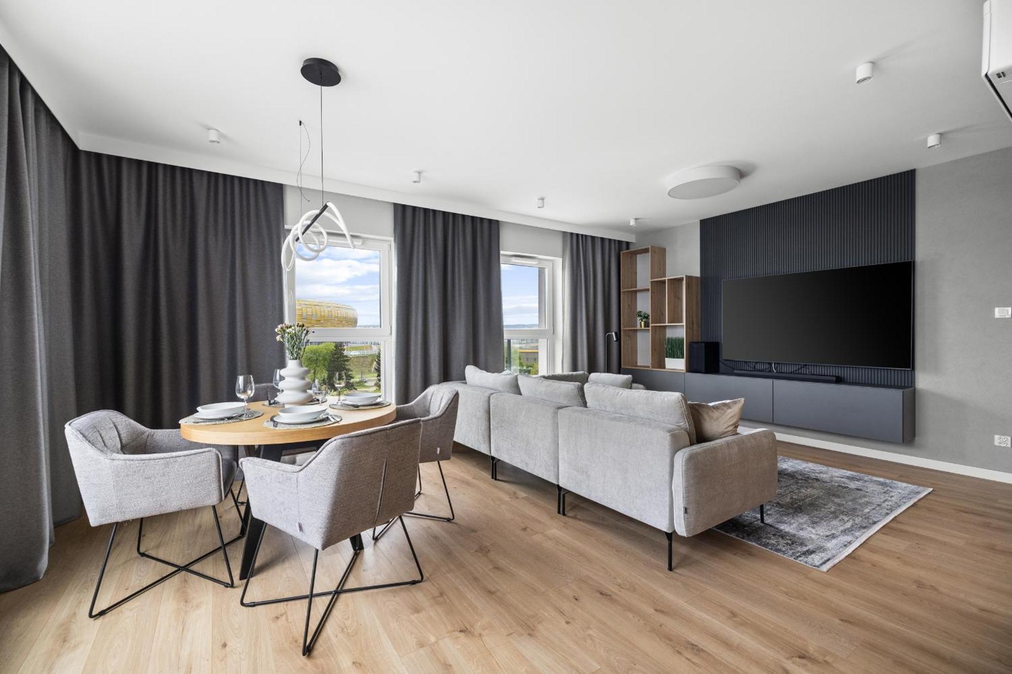 Апартаменты Ina Rent - Przystan Letnica Гданьск Экстерьер фото