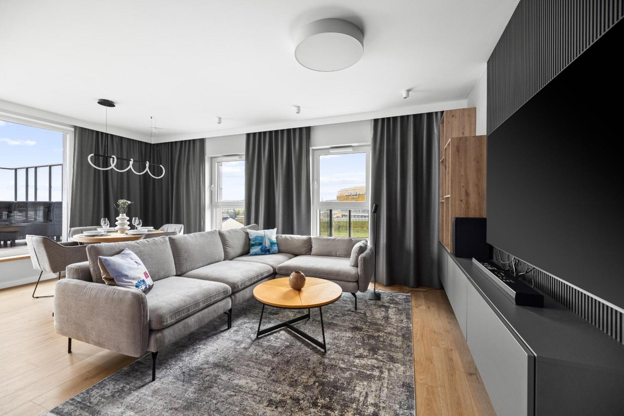 Апартаменты Ina Rent - Przystan Letnica Гданьск Экстерьер фото